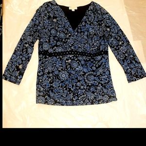 charter club long sleeve blouse